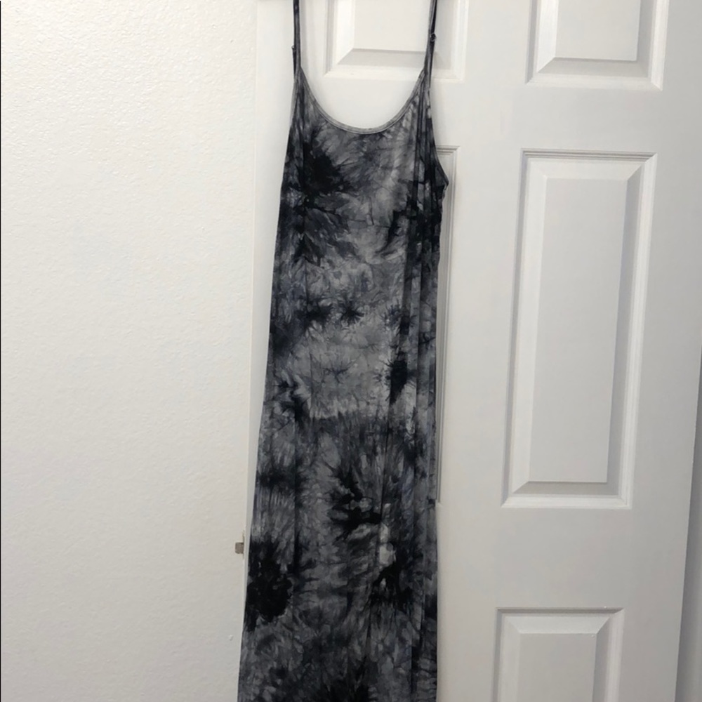 Jersey knit maxi
